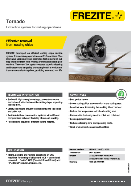 Tornado Extraction System for milling operations